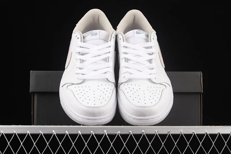 All categories Air Jordan Jordan series basketball shoes Air Jordan 1 Low Air Jordan 1 Low AJ1 Joe 1 low-top beige white gray cultural and leisure sports sneakers CZ0775-100